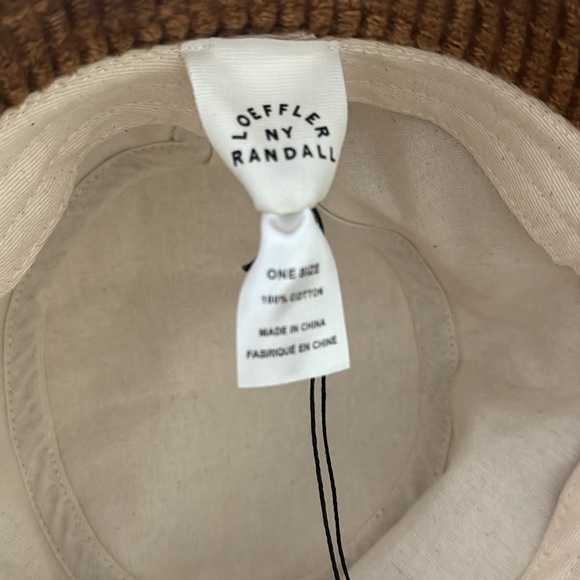 Loeffler Randall Ivy cord bucket hat - Picture 2 of 5